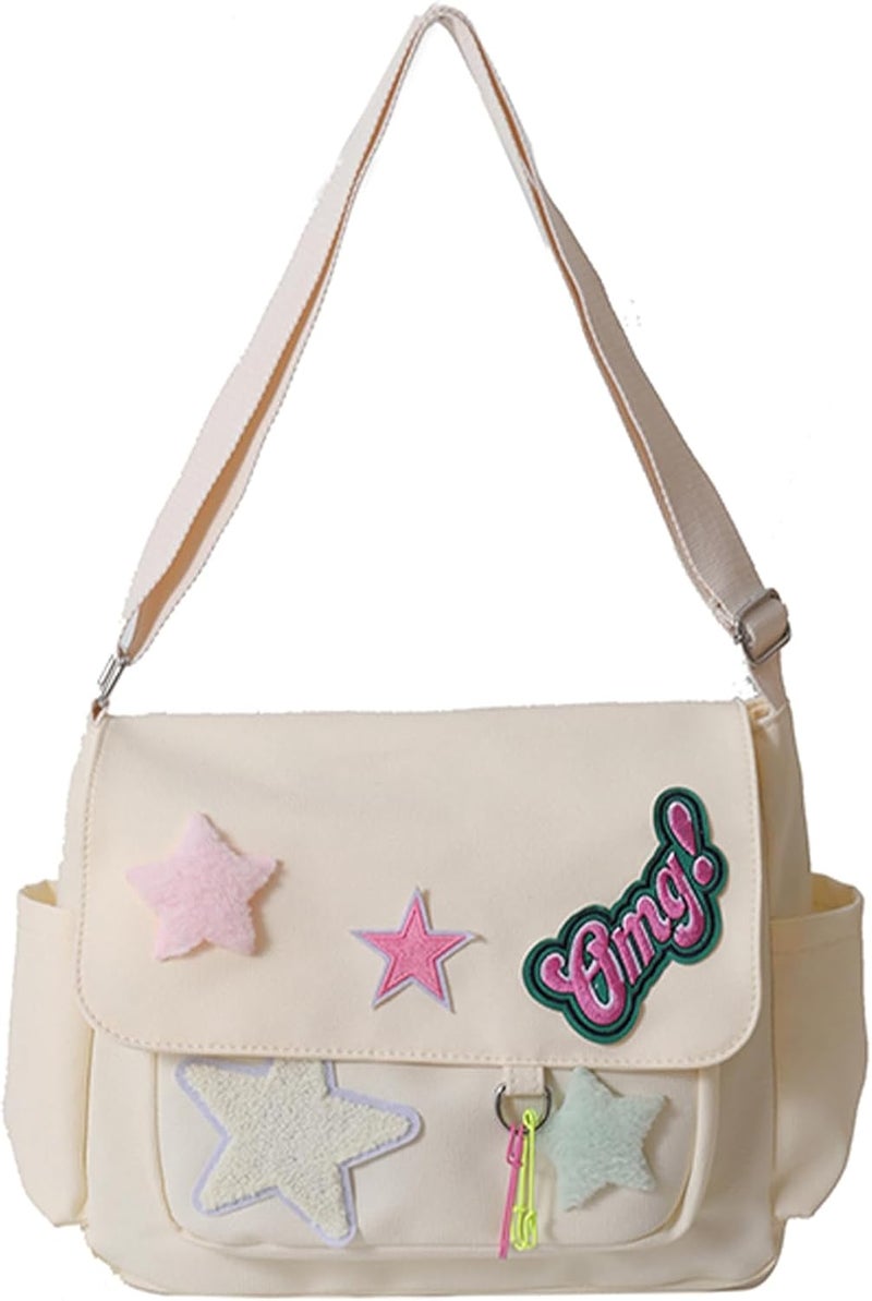 Extolove Cute Messenger Bag, Crossbody Bags for Women Kawaii Messenger Bags Purses - Image 1